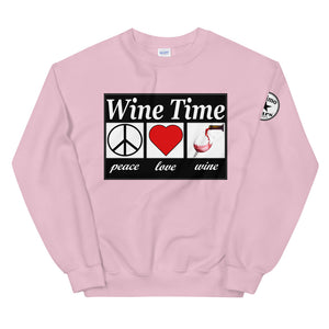 WIne time plw Unisex Sweatshirt