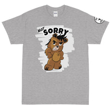 Load image into Gallery viewer, Not Sorry Logo Bear Short Sleeve T-Shirt
