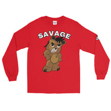 Load image into Gallery viewer, Savage Bear Men’s Long Sleeve Shirt
