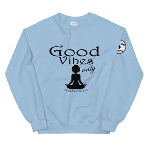 Good Vibes Only Yoga BL Unisex Sweatshirt