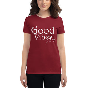 Women's Good Vibes Only short sleeve t-shirt