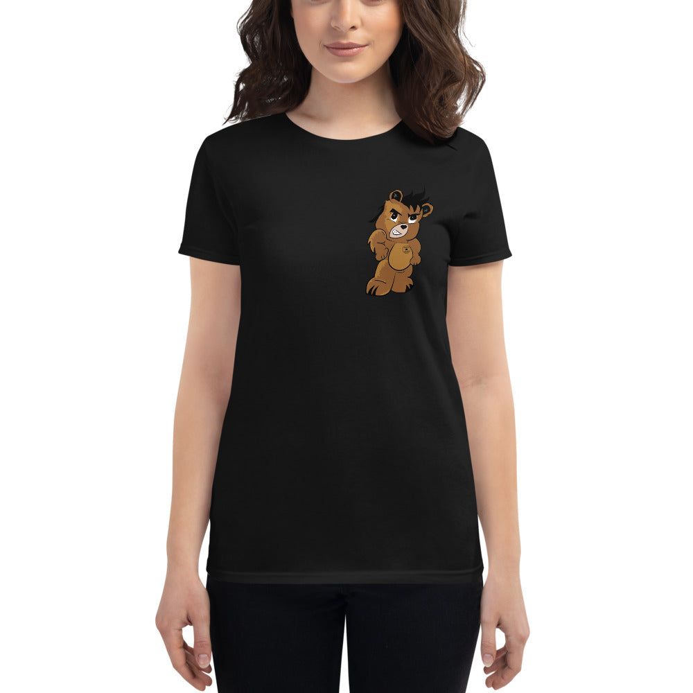 Women's logo bear small short sleeve t-shirt