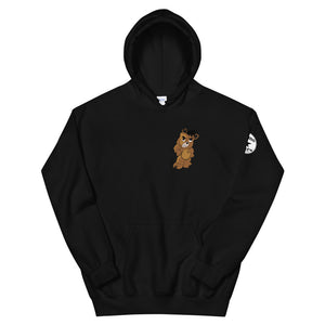 Small logo bear chest Unisex Hoodie