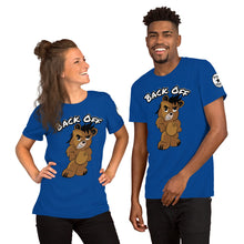 Load image into Gallery viewer, Back Off Logo Bear Short-Sleeve Unisex T-Shirt
