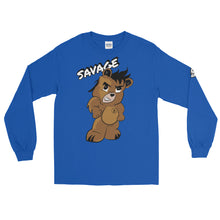 Load image into Gallery viewer, Savage Bear Logo Men’s Long Sleeve Shirt
