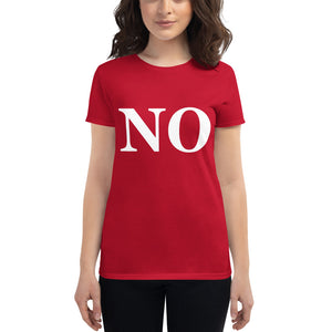 Women's NO short sleeve t-shirt