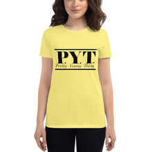 Load image into Gallery viewer, Women&#39;s PYT b short sleeve t-shirt
