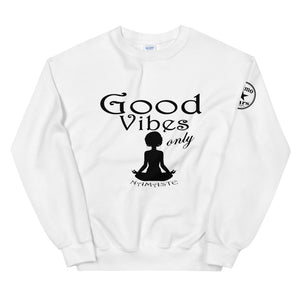 Good Vibes Only Yoga BL Unisex Sweatshirt