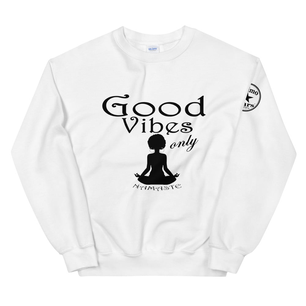 Good Vibes Only Yoga BL Unisex Sweatshirt