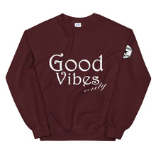 Load image into Gallery viewer, Good Vibes only Unisex Sweatshirt
