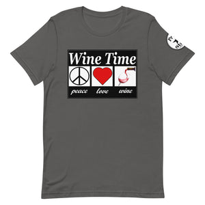 WIne time plw Short-Sleeve Unisex T-Shirt