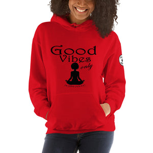 Good Vibes only yoga BL Unisex Hoodie