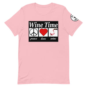 WIne time plw Short-Sleeve Unisex T-Shirt