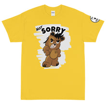 Load image into Gallery viewer, Not Sorry Logo Bear Short Sleeve T-Shirt
