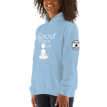 Load image into Gallery viewer, Good Vibes only yoga WL Unisex Hoodie
