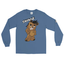 Load image into Gallery viewer, Savage Bear Logo Men’s Long Sleeve Shirt
