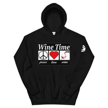 Load image into Gallery viewer, WIne time plw Unisex Hoodie
