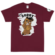 Load image into Gallery viewer, Not Sorry Logo Bear Short Sleeve T-Shirt
