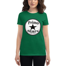 Load image into Gallery viewer, Women&#39;s Primo Stars Large Logo women&#39;s short sleeve t-shirt
