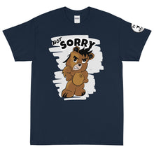 Load image into Gallery viewer, Not Sorry Logo Bear Short Sleeve T-Shirt
