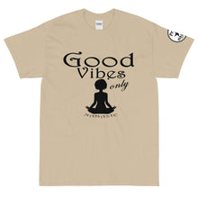 Load image into Gallery viewer, Good Vibes only yoga BL Short Sleeve T-Shirt
