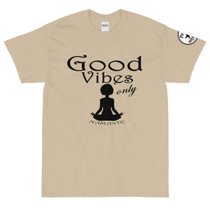 Good Vibes only yoga BL Short Sleeve T-Shirt
