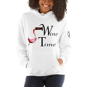 Wine Time BL Unisex Hoodie