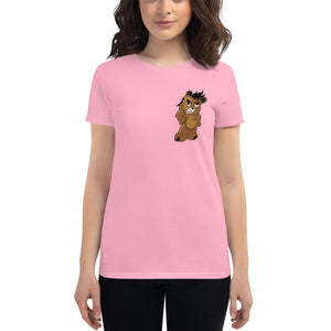 Women's logo bear small short sleeve t-shirt