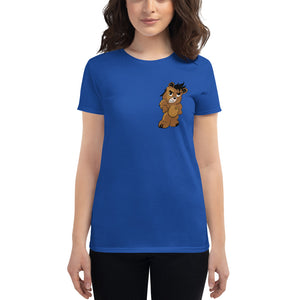 Women's logo bear small short sleeve t-shirt