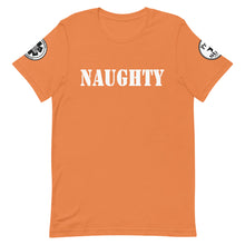 Load image into Gallery viewer, Naughty Short-Sleeve Unisex T-Shirt
