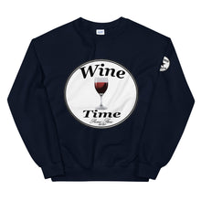 Load image into Gallery viewer, Wine Time Label 2020 Unisex Sweatshirt
