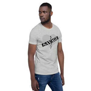 Broken Heart Savage Short-Sleeve Unisex T-Shirt