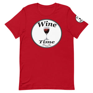Wine Time Label 2020 Short-Sleeve Unisex T-Shirt