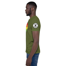 Load image into Gallery viewer, BLM Fist Pride Heart Short-Sleeve Unisex T-Shirt
