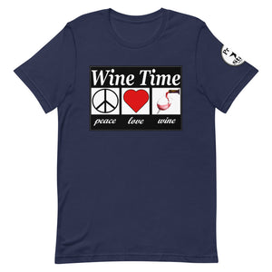 WIne time plw Short-Sleeve Unisex T-Shirt