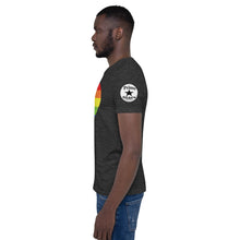 Load image into Gallery viewer, BLM Fist Pride Heart Short-Sleeve Unisex T-Shirt
