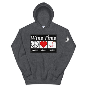 WIne time plw Unisex Hoodie