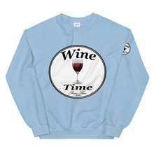 Load image into Gallery viewer, Wine Time Label 2020 Unisex Sweatshirt
