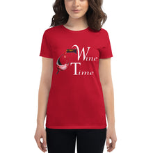 Load image into Gallery viewer, Women&#39;s Wine Time WL short sleeve t-shirt
