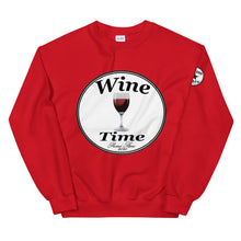 Load image into Gallery viewer, Wine Time Label 2020 Unisex Sweatshirt
