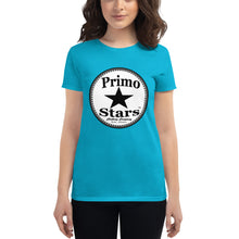 Load image into Gallery viewer, Women&#39;s Primo Stars Large Logo women&#39;s short sleeve t-shirt
