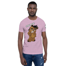Load image into Gallery viewer, Savage logo bear Short-Sleeve Unisex T-Shirt
