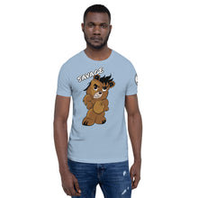Load image into Gallery viewer, Savage logo bear Short-Sleeve Unisex T-Shirt
