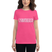 Load image into Gallery viewer, Women&#39;s Unbothered short sleeve t-shirt
