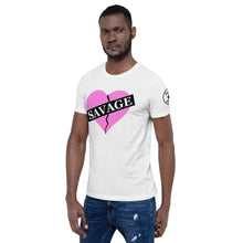 Load image into Gallery viewer, Broken heart savage Short-Sleeve Unisex T-Shirt
