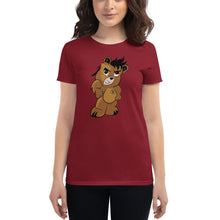 Load image into Gallery viewer, Women&#39;s Logo bear short sleeve t-shirt
