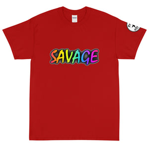 Savage Rainbow Short Sleeve T-Shirt