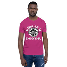 Load image into Gallery viewer, Orgasm Donor Short-Sleeve Unisex T-Shirt
