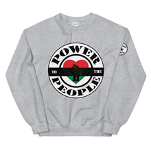 Load image into Gallery viewer, Power to the people Unisex Sweatshirt
