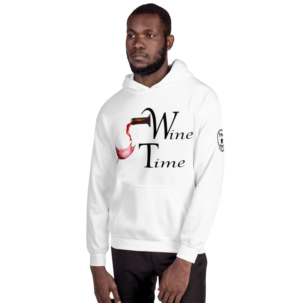 Wine Time BL Unisex Hoodie